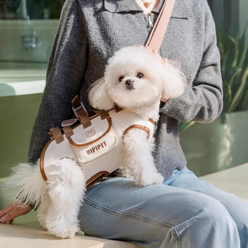 Ultimate Portable Dog Carrier Backpack - Breathable, Multi-Functional, and Easy to Clean for All Breeds