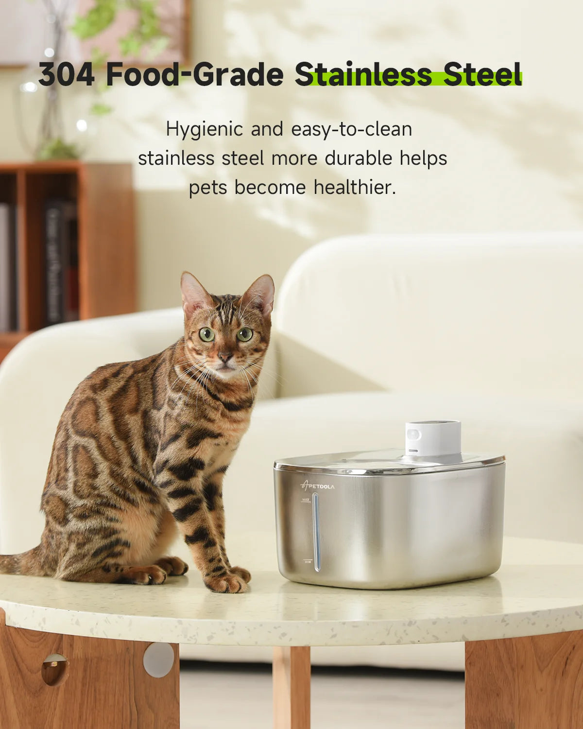 Revolutionize Your Pet's Hydration with the APETDOLA 4L Automatic Wireless Cat & Dog Water Fountain - The Ultimate Smart Sensor Drinking Dispenser!