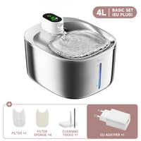Revolutionize Your Pet's Hydration with the APETDOLA 4L Automatic Wireless Cat & Dog Water Fountain - The Ultimate Smart Sensor Drinking Dispenser!