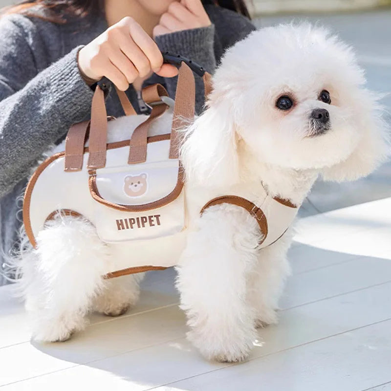 Ultimate Portable Dog Carrier Backpack - Breathable, Multi-Functional, and Easy to Clean for All Breeds